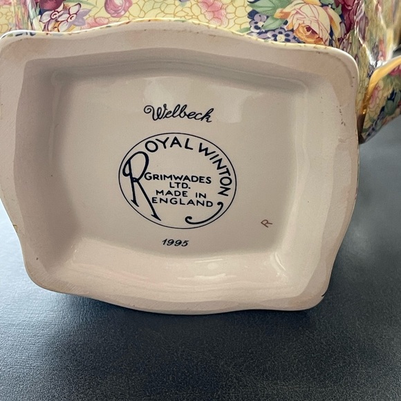 Royal Winton chintz, teapot no cracks, chips, or damage - Picture 2 of 4
